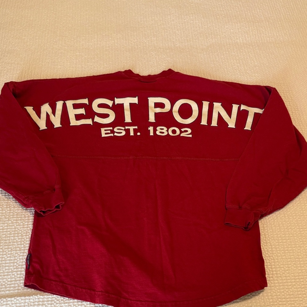 West Point Spirit Red Long Sleeve Jersey